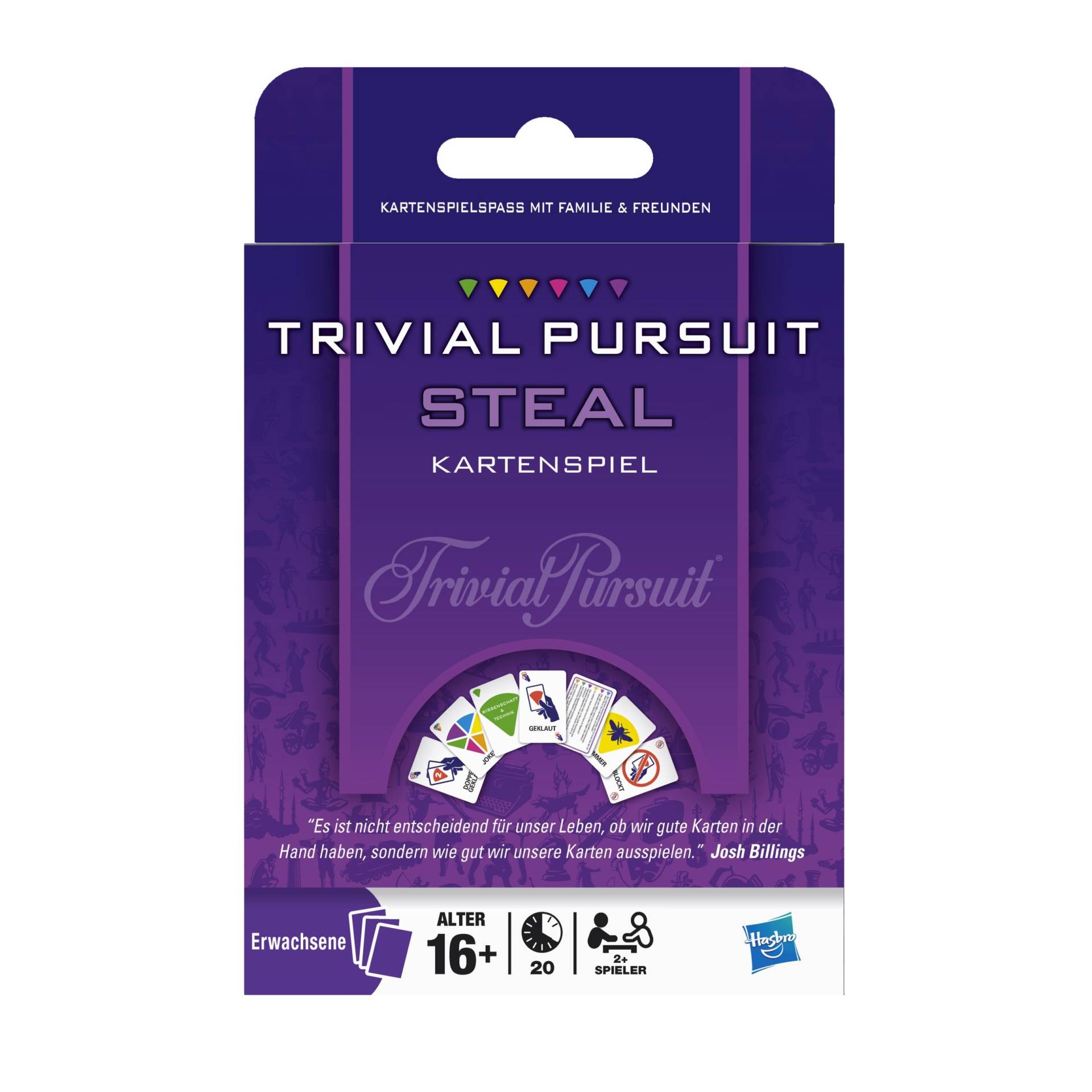 Trivial Pursuit Steal Kartenspiel von Hasbro