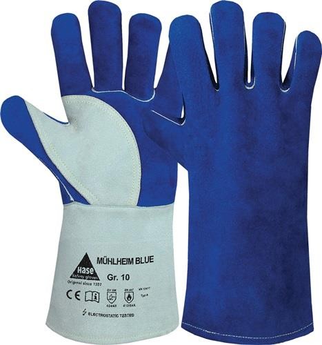 Hase Schweißerhandschuhe Mühlheim Blue Gr.9 blau/grau Rindspaltleder 301080-9 Hase Schweißerhandschuhe Mühlheim Blue Gr.9 blau/grau Rindspaltleder 301080-9 von Hase Safety Gloves