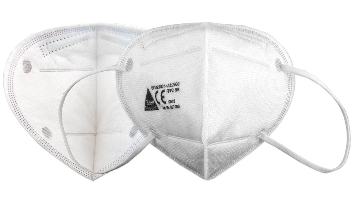 HASE SAFETY GLOVES 10er Set Atemschutzmasken FFP2 NR, 957000 HASE SAFETY GLOVES 10er Set Atemschutzmasken FFP2 NR, 957000 von Hase Safety gloves