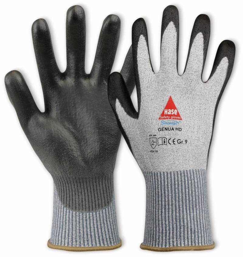 HASE SAFETY GLOVES Schnittschutz-Arbeitshandschuhe Genua HD, Größe 7 von Hase Safety gloves
