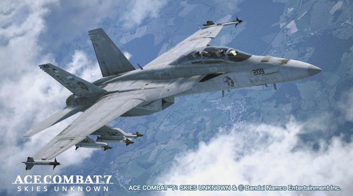 Ace Combat 7 Skies, FA-18F Super Hornet von Hasegawa