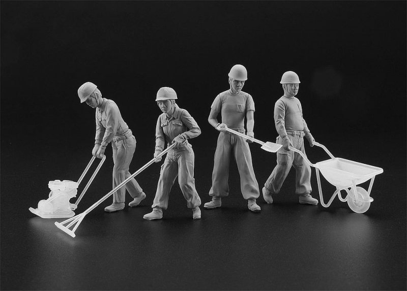 Bauarbeiter Set A Bauarbeiter Set A von Hasegawa