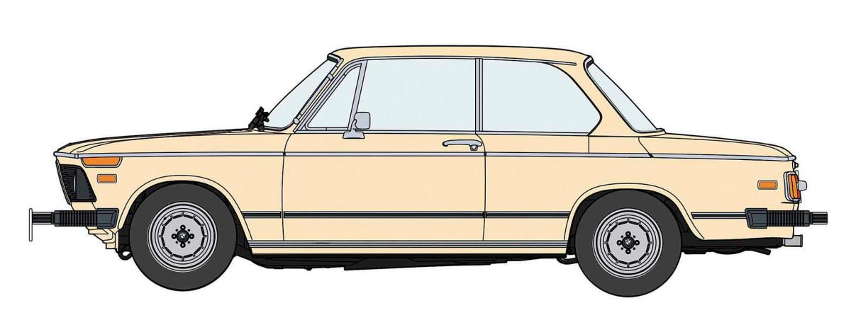 Bmw 2002 Tii Späte Version Bmw 2002 Tii Späte Version von Hasegawa
