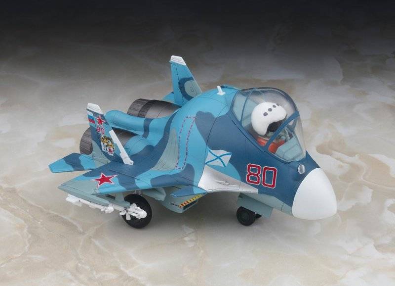 EGG PLANE Su-33 Flanker D von Hasegawa