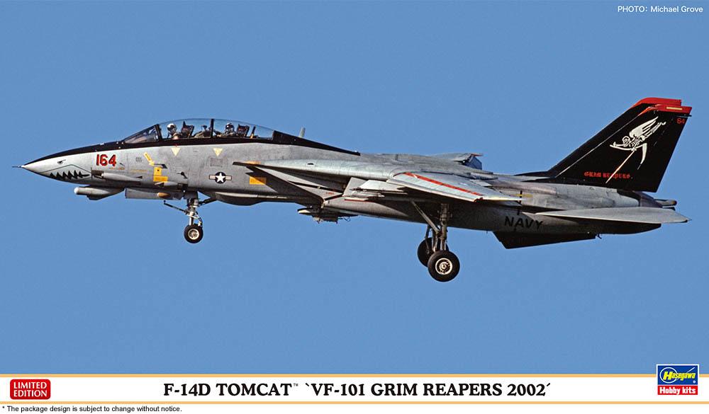 F-14D Tomcat VF-101 Grim Reapers 2002 von Hasegawa