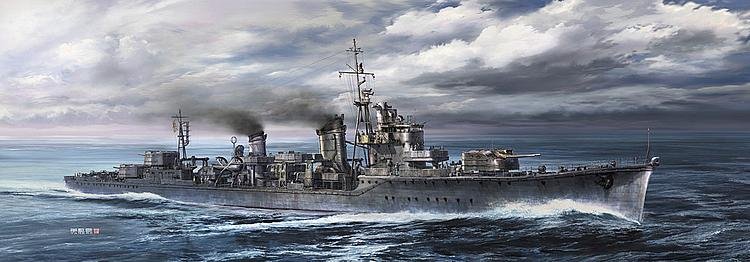 IJN Asashimo, waterline IJN Asashimo, waterline von Hasegawa