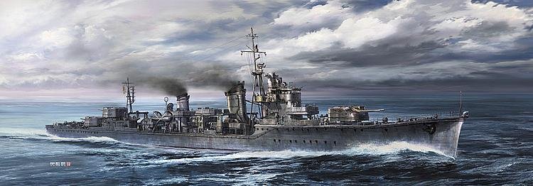 IJN Asashimo, waterline von Hasegawa