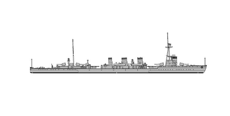 IJN Tatsuta von Hasegawa