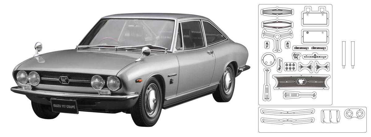 Isuzu 117 Coupe Isuzu 117 Coupe von Hasegawa