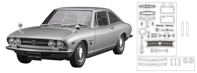 Isuzu 117 Coupe von Hasegawa