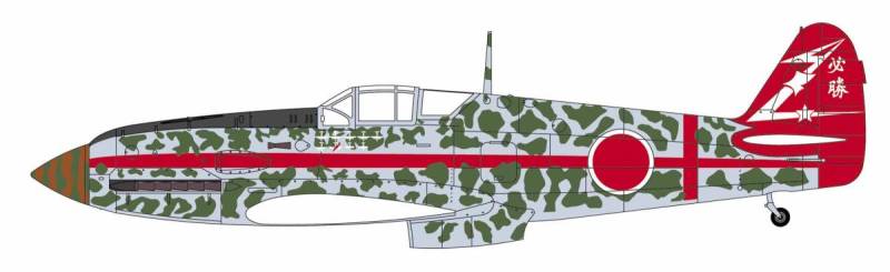 Kawasaki Ki61-I Tei TYPE 3 Fighter Hien Tony von Hasegawa