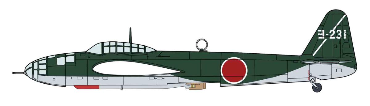 Kugisho P1Y1 Ginga (Frances) Type 11 von Hasegawa