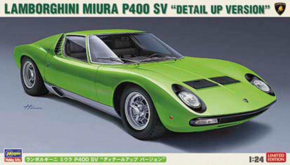 Lamborghini Miura P400 SV Detail-Version von Hasegawa