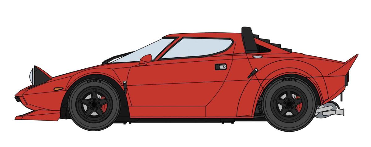 Lancia Stratos Hf Custom Version Lancia Stratos Hf Custom Version von Hasegawa