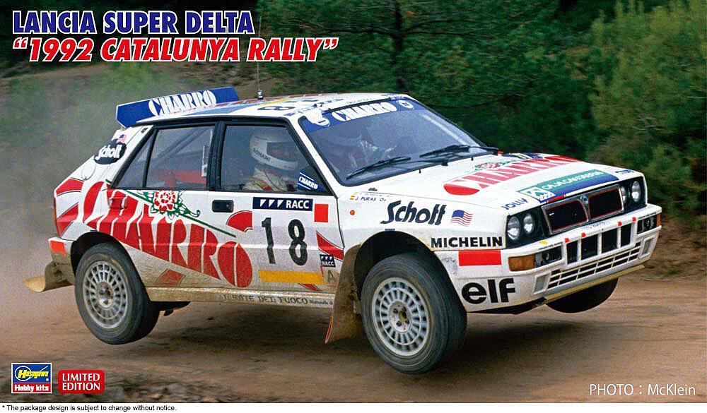 Lancia Supra Delta 1992 Catalunya Rally von Hasegawa