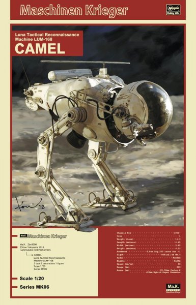 Luna Tactical Reconnaissance Macchine LUM-168 Camel Luna Tactical Reconnaissance Macchine LUM-168 Camel von Hasegawa