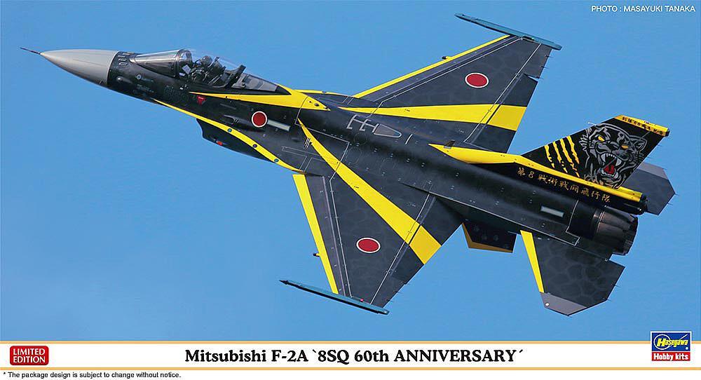 Mitsubishi F-2A, 8sq 60 th. Anniversary von Hasegawa