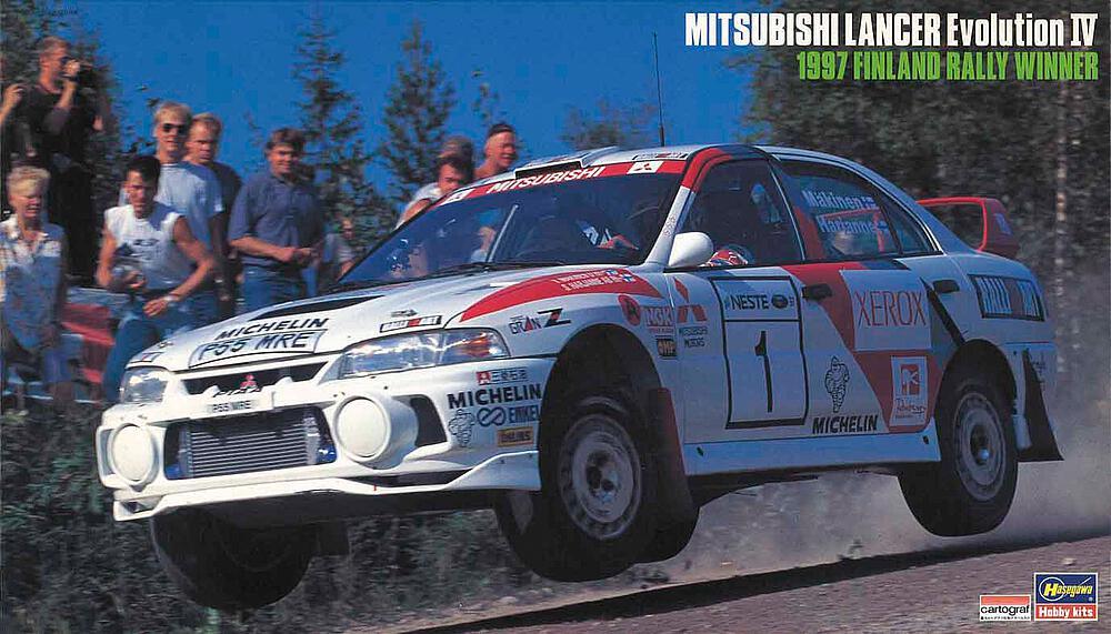 Mitsubishi Lancer Evo IV,Finnland Rally 1997 Mitsubishi Lancer Evo IV,Finnland Rally 1997 von Hasegawa
