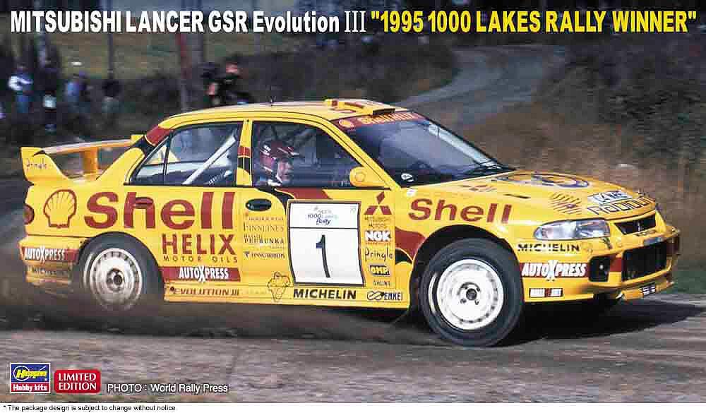 Mitsubishi Lancer GSR Evo III, 1995 1000 Lakes Rally von Hasegawa