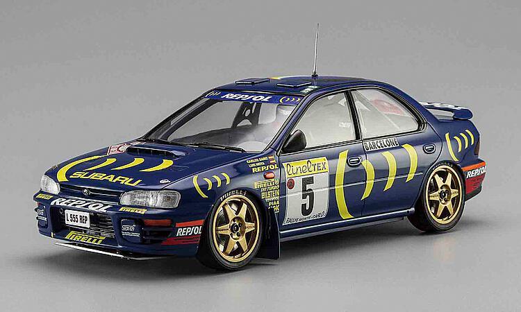 Subaru Impreza 1995 Monte Carlo Rally - Super Detail Subaru Impreza 1995 Monte Carlo Rally - Super Detail von Hasegawa