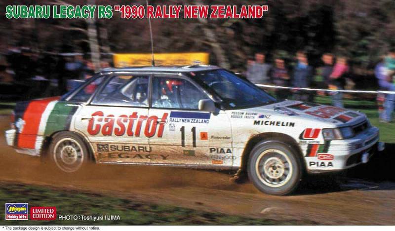 Subaru Legacy RS, 1990 Rally New Zealand von Hasegawa