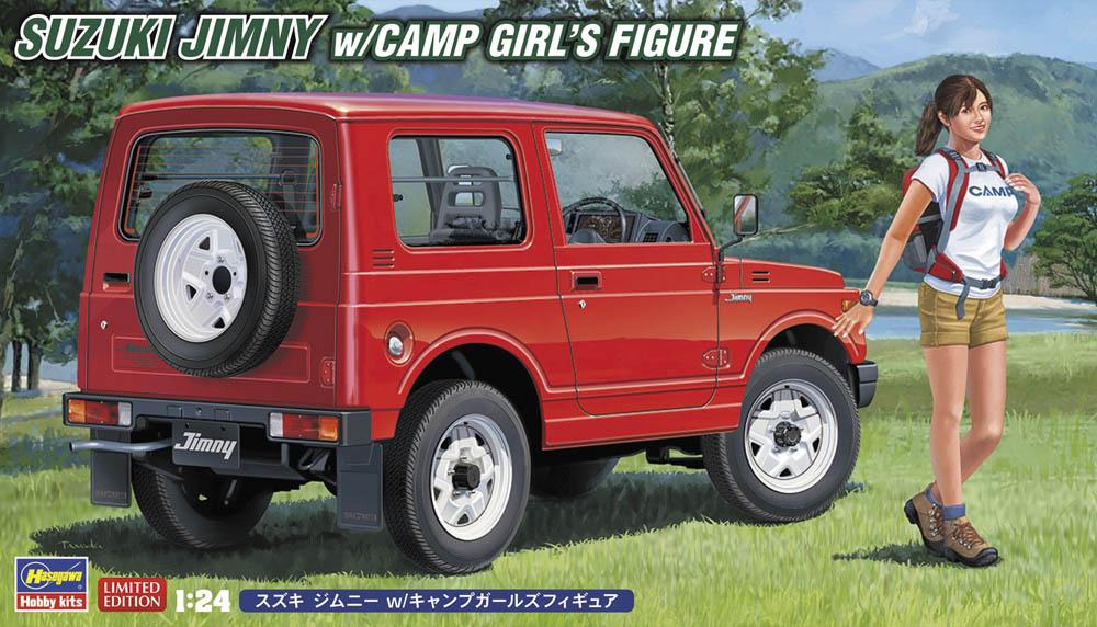 Suzuki Jimmy mit Camperin von Hasegawa