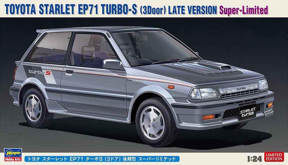 Toyota Starlet EP 71 Turbo S - 3türig von Hasegawa
