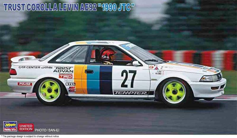 Trust Corolla Levin AE92 1990 JTC von Hasegawa