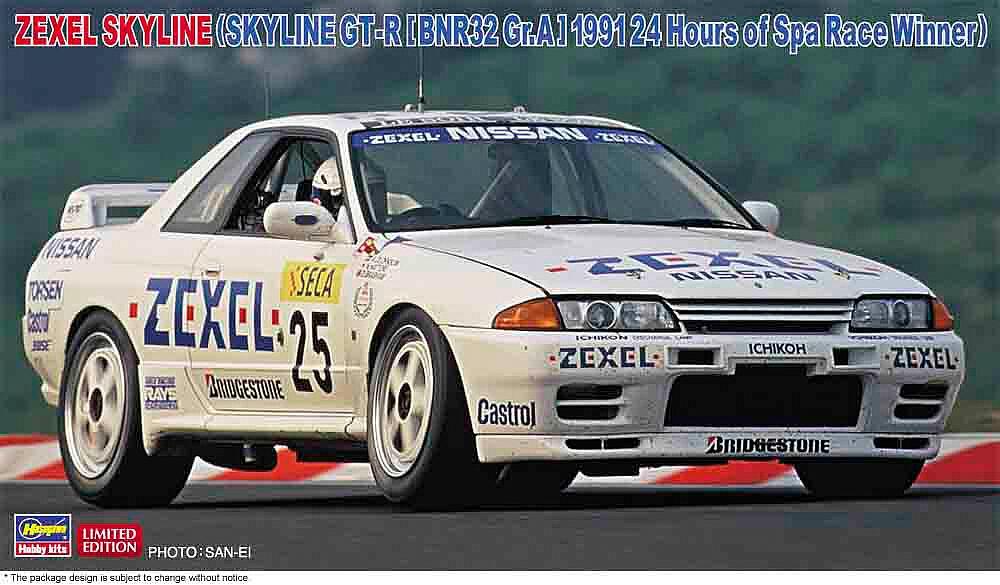 Zexel Skyline GT-R, 24 hours of Spa 1991 von Hasegawa