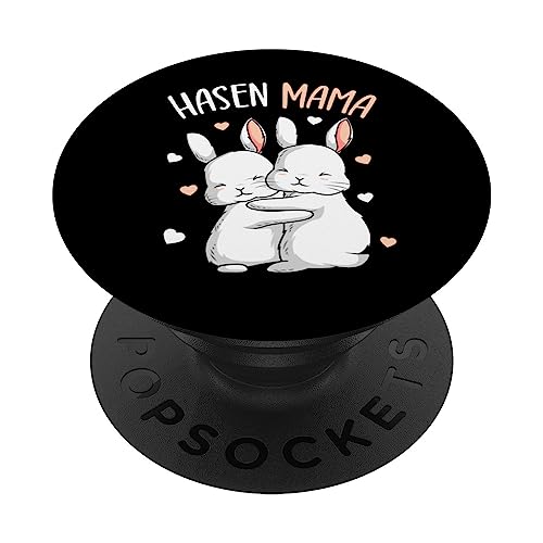 Hasenmama Hase Kaninchen Hasen Mama PopSockets mit austauschbarem PopGrip von Hasen Kaninchen & Bunny Geschenke