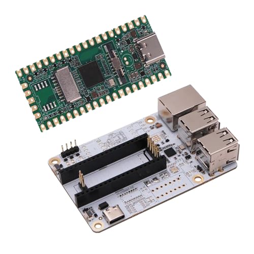 Hatem RISC-V Milk-V Duo-Entwicklungsboard + USB-HUB-Erweiterungsboard CV1800B UnterstüTzen Linux für IoT-Enthusiasten, Heimwerker-Gamer von Hatem