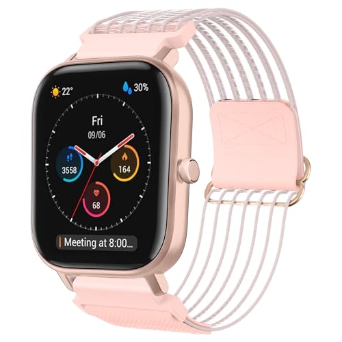 Hatolove Armband kompatibel mit Amazfit GTS/GTS 2/GTS 2 Mini/GTS 2e/GTS 3/GTS 4/GTS 4 Mini, 20mm Nylon Armband für Amazfit Bip/Bip 3/Bip 3 Pro/Bip U/Bip U Pro/Bip Lite/Bip S/Bip S Lite/GTR 42 mm Hatolove Armband kompatibel mit Amazfit GTS/GTS 2/GTS 2 Mini/GTS 2e/GTS 3/GTS 4/GTS 4 Mini, 20mm Nylon Armband für Amazfit Bip/Bip 3/Bip 3 Pro/Bip U/Bip U Pro/Bip Lite/Bip S/Bip S Lite/GTR 42 mm von Hatolove