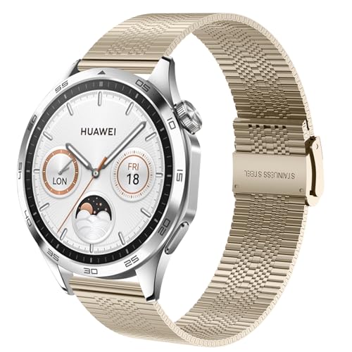 Kompatibel mit Huawei Watch GT4 Armband, 22mm Mesh Geschäft Metall Uhrenarmband für Huawei Watch GT2/GT2 Pro/GT3/GT3 Pro 46mm/GT 4 46mm/GT 2e/GT/GT Runner/GT Active/Huawei Watch 4/4 Pro/Watch 3/3 Pro Kompatibel mit Huawei Watch GT4 Armband, 22mm Mesh Geschäft Metall Uhrenarmband für Huawei Watch GT2/GT2 Pro/GT3/GT3 Pro 46mm/GT 4 46mm/GT 2e/GT/GT Runner/GT Active/Huawei Watch 4/4 Pro/Watch 3/3 Pro von Hatolove