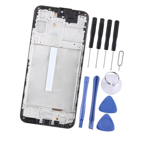Hattba LCD-Bildschirm und Digitizer Vollmontage mit Rahmen für A25 Handy Ersatz Zubehör LCD Digitizer von Hattba