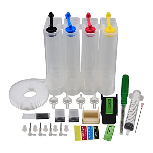 Hattba Patronen modifizierter Anschluss für Tintenstrahldrucker Nachfüllpackung Externe Flaschen Anschluss Leere Kits 80ml Set Hattba Patronen modifizierter Anschluss für Tintenstrahldrucker Nachfüllpackung Externe Flaschen Anschluss Leere Kits 80ml Set von Hattba