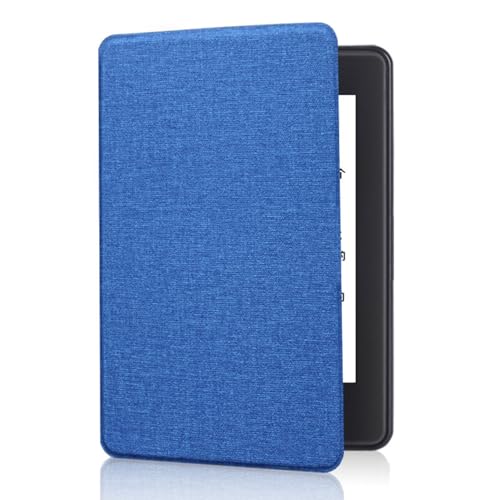 Hattba Schutzhülle für Papier Weiß 12. Generation 2024 17,8 cm (7 Zoll) Stofftexturhülle und Fallschutz von Hattba