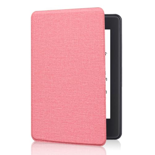 Hattba Schutzhülle für Papier Weiß 12. Generation 2024 17,8 cm (7 Zoll) Stofftexturhülle und Fallschutz von Hattba