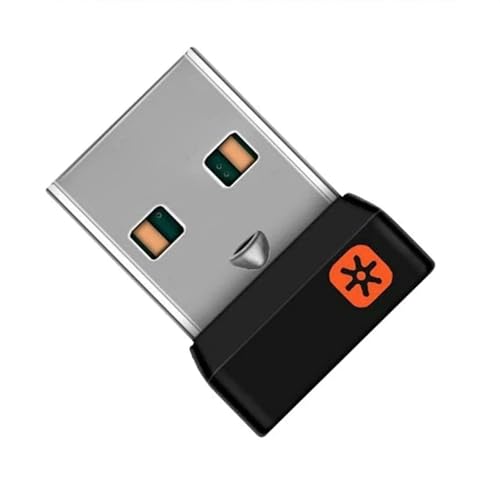 Hattba USB-Dongle-Empfänger, 4 GHz, Unifying-USB-Adapter für M905, M325, M585, M510, M705 Tastatur Hattba USB-Dongle-Empfänger, 4 GHz, Unifying-USB-Adapter für M905, M325, M585, M510, M705 Tastatur von Hattba