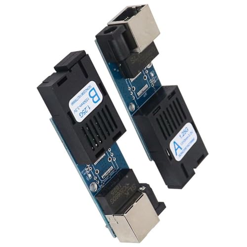 Optische Faser-Ethernet-Switches Gigabit Fiber Optical Media Converter Single Modes Media Converter 10/100/1000Mbps von Hattba