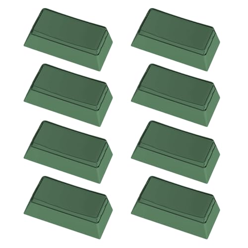 PBTs Rohlinge Tastenkappen, mechanische Tastaturen, 2U, 2 x Originalhöhe, nicht druckendes Tastenkappen-Set für MX-Schalter, 8 Stück PBTs Rohlinge Tastenkappen, mechanische Tastaturen, 2U, 2 x Originalhöhe, nicht druckendes Tastenkappen-Set für MX-Schalter, 8 Stück von Hattba