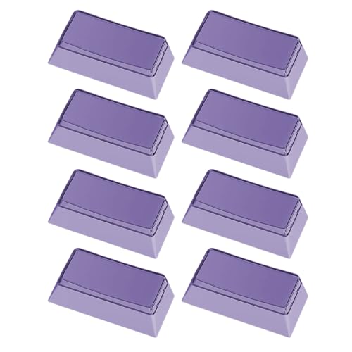 PBTs Rohlinge Tastenkappen, mechanische Tastaturen, 2U, 2 x Originalhöhe, nicht druckendes Tastenkappen-Set für MX-Schalter, 8 Stück PBTs Rohlinge Tastenkappen, mechanische Tastaturen, 2U, 2 x Originalhöhe, nicht druckendes Tastenkappen-Set für MX-Schalter, 8 Stück von Hattba