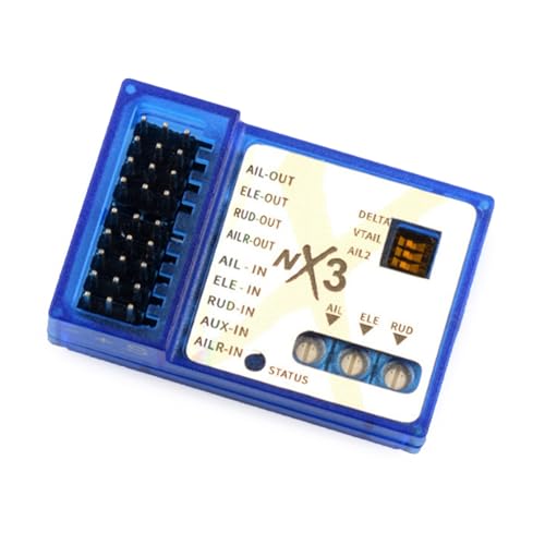 Präzise NX3-Flugsteuerung, Autobalance mit schneller Erholung und intelligenten Balancing-Sensoren Präzise NX3-Flugsteuerung, Autobalance mit schneller Erholung und intelligenten Balancing-Sensoren von Hattba