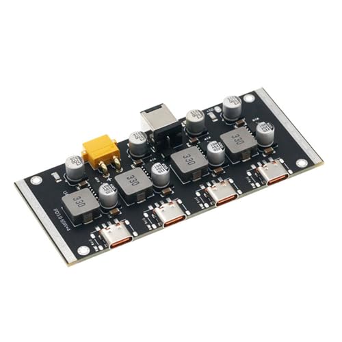 Schnelllademodul PD65W mit 4-Wege-Ausgang, Typ-C-Schnittstellen, PD3.0/2.0, Schnellladeplatine für Handy und Laptop Schnelllademodul PD65W mit 4-Wege-Ausgang, Typ-C-Schnittstellen, PD3.0/2.0, Schnellladeplatine für Handy und Laptop von Hattba