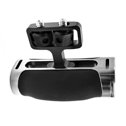 Seitengriff-Kamera-Handgriff-Stabilisatoren für DSLR-Kameras, Videokameras mit Kaltschuh-Halterung, 1/4-20 Schrauben Seitengriff-Kamera-Handgriff-Stabilisatoren für DSLR-Kameras, Videokameras mit Kaltschuh-Halterung, 1/4-20 Schrauben von Hattba