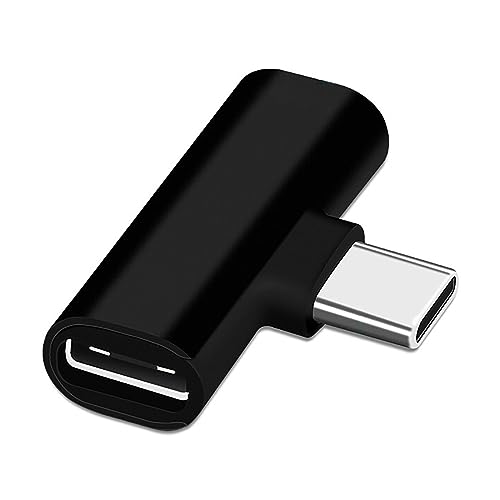 Sicherer Doppel-Typ-C auf 3,5 mm Zwei-in-Eins-Adapter Typ-C-Headset-Konverter für Telefone Sicherer Doppel-Typ-C auf 3,5 mm Zwei-in-Eins-Adapter Typ-C-Headset-Konverter für Telefone von Hattba