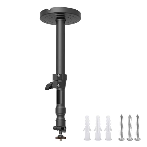Verstellbare Projektor-Wandhalterung, 360° drehbar, Deckenaufhängung, Projektor-Wandhalterung mit sicherer Traglast, 5 kg Verstellbare Projektor-Wandhalterung, 360° drehbar, Deckenaufhängung, Projektor-Wandhalterung mit sicherer Traglast, 5 kg von Hattba