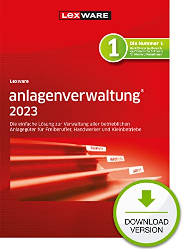 Lexware anlagenverwaltung 2023 Download Jahresversion (365-Tage) | Standard | PC Aktivierungscode per Email von Haufe-Lexware