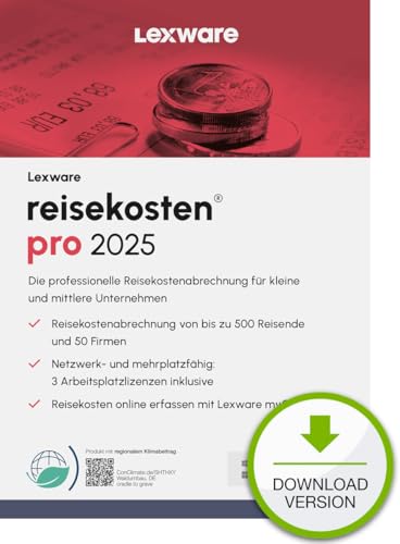 Lexware reisekosten Pro 2025 (365 Tage) | PC Aktivierungscode per Email von Haufe-Lexware