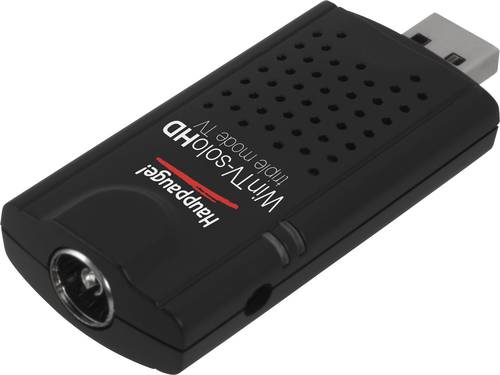 Hauppauge WinTV-Solo HD TV-Stick mit DVB-T Antenne, mit Fernbedienung, Aufnahmefunktion Anzahl Tuner von Hauppauge