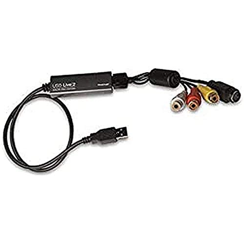 Hauppauge WinTV-USBlive2 01341 USB Analog Audio-Video Grabber, Konverter zum digitalisieren von Videos, geeignet für Windows von Hauppauge